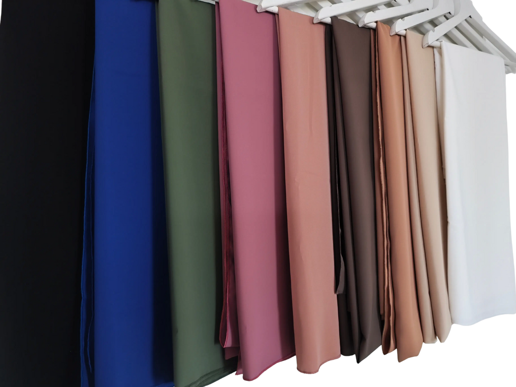 Hijab XL Soie de Médine - 2 Mètres de Pudeur Al-Hayã