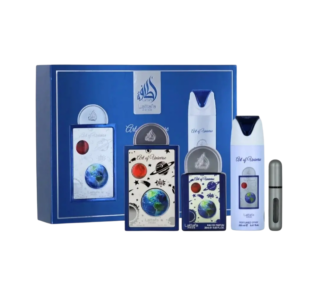 COFFRET DE LUXE ART OF UNIVERSE - LATTAFA PRIDE - L'ART DE LA PARFUMERIE Al-Hayã