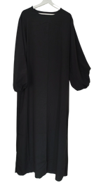 Abaya Tall Dalal - Soie de Médine (Manches Fermées) Al-Hayã