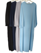 Abaya Tall Dalal - Soie de Médine (Manches Fermées) Al-Hayã