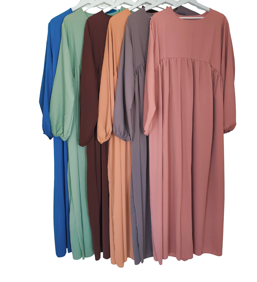 ABAYA SITR (manches bouffantes) Al-Hayã