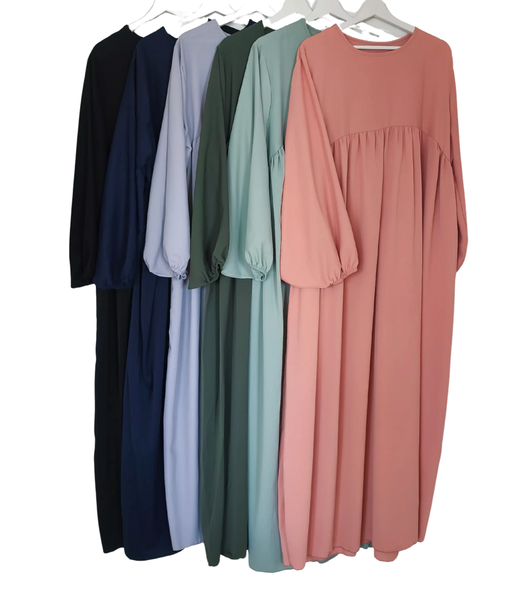 ABAYA SITR (manches ballon) Al-Hayã
